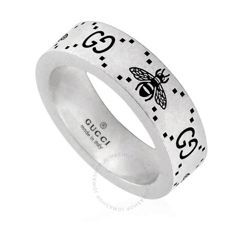 gucci gg and bee ring|gg bee motif ring.